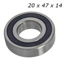 4x Cuscinetti a sfera cuscinetto skateboard modellismo meccanica precisione