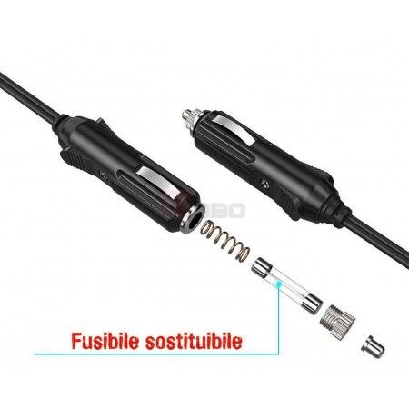 Aspirapolvere e compressore per auto potente 12V presa accendisigari portatile