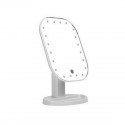 Specchio per trucco con 20 LED TE-B0143 luci rotazione di 180 gradi luce bianca