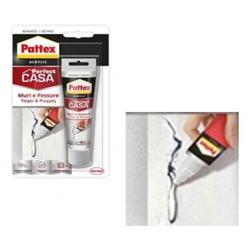 Generico BLISTER SIGILLANTE ACRILICO BIANCO 50 ML PER MURI E FESSUR...