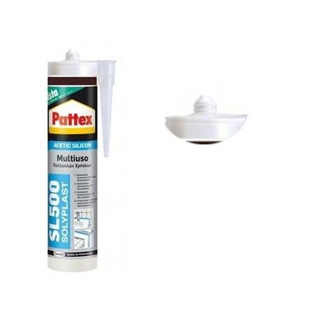 SILICONE SIGILLANTE SL500 MARRONE 300 ML SIGILLANTE SILICONICO ACETICO SIGILLA