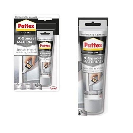 SILICONE MATERIALI SPECIALI 50 ML SPECCHI E VETRI SILICONE NEUTRO SIGILLATURA