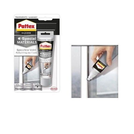 SILICONE MATERIALI SPECIALI 50 ML SPECCHI E VETRI SILICONE NEUTRO SIGILLATURA