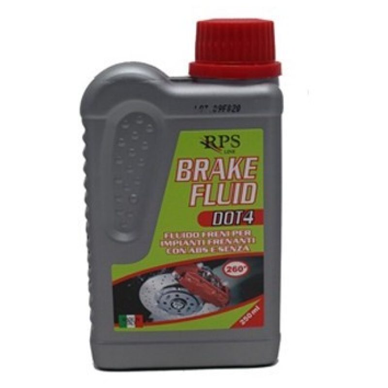 Generico OLIO FRENI DOT 4 250 ML IMPIANTI FRENANTI FLUIDO FRENI CON...