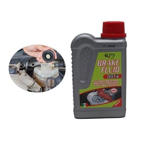 OLIO FRENI DOT 4 250 ML IMPIANTI FRENANTI FLUIDO FRENI CON ABS O SENZA AUTO MOTO