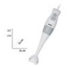 ZEPHIR MIXER TRITATUTTO E FRULLATORE A IMMERSIONE 2 IN 1 200W ZHC72...