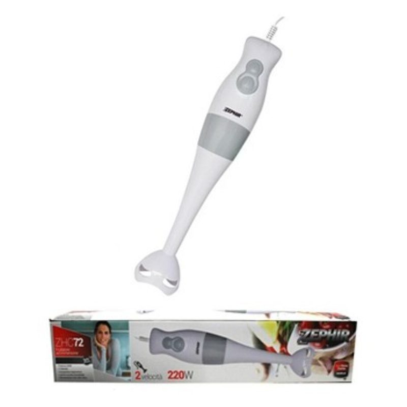 ZEPHIR MIXER TRITATUTTO E FRULLATORE A IMMERSIONE 2 IN 1 200W ZHC72...