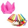 Generico CARTA VELINA 21GR COLORE ROSA 24 FOGLI 50x76 CM CARTAMODEL...