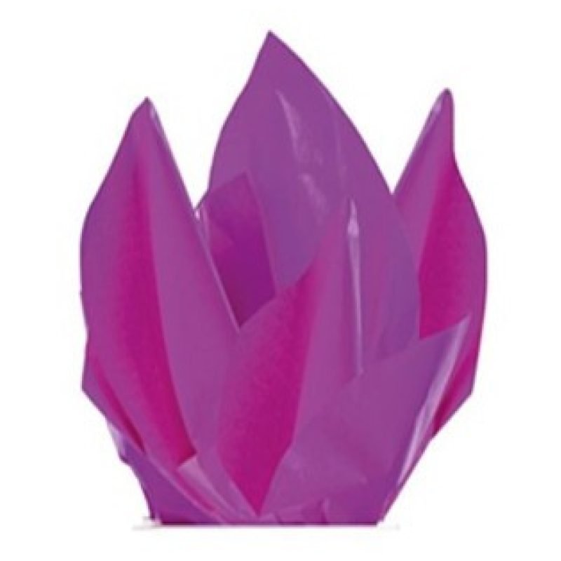 WeHome CARTA VELINA 21GR COLORE VIOLA 24 FOGLI 50x76 CM FOGLIO CART...