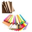 CARTA VELINA 23GR COLORE BRONZO 24 FOGLI 50x76 CM FOGLIO CARTAMODELLO DECORA