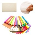 CARTA VELINA 21 GR COLORE BIANCO PANNA 24 FOGLI 50x76 CM FOGLIO CARTAMODELLO