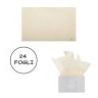 WeHome CARTA VELINA 21 GR COLORE BIANCO PANNA 24 FOGLI 50x76 CM FOG...
