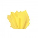CARTA VELINA 21GR COLORE GIALLO CHIARO 24 FOGLI 50x76 CM FOGLIO CARTAMODELLO
