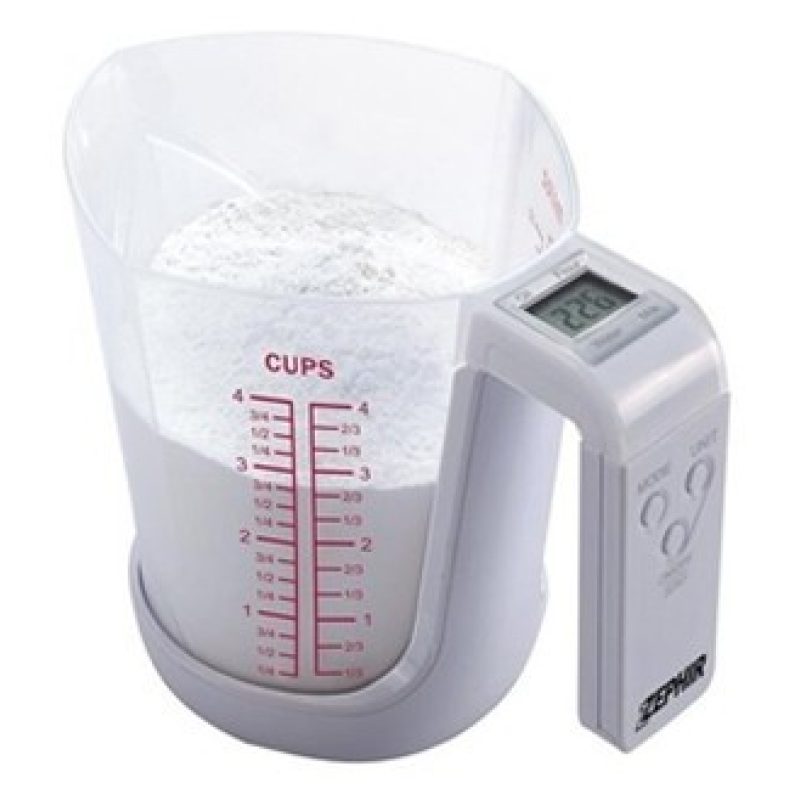 Zephir® Bilancia caraffa graduata digitale cucina ZHC440 elettronic...