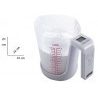 Zephir® Bilancia caraffa graduata digitale cucina ZHC440 elettronic...