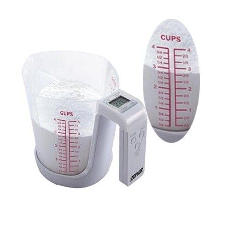 Bilancia caraffa graduata digitale cucina ZHC440 elettronica display portata 3Kg