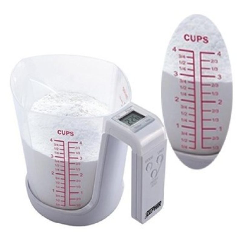 Zephir® Bilancia caraffa graduata digitale cucina ZHC440 elettronic...