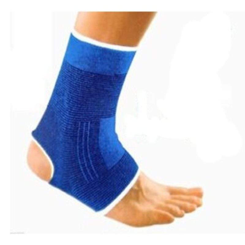 Iron 2x Fascia elastica per caviglia elasticizzato distorsioni cont...