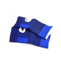 2x Fascia elastica per caviglia elasticizzato distorsioni contusioni blu piede