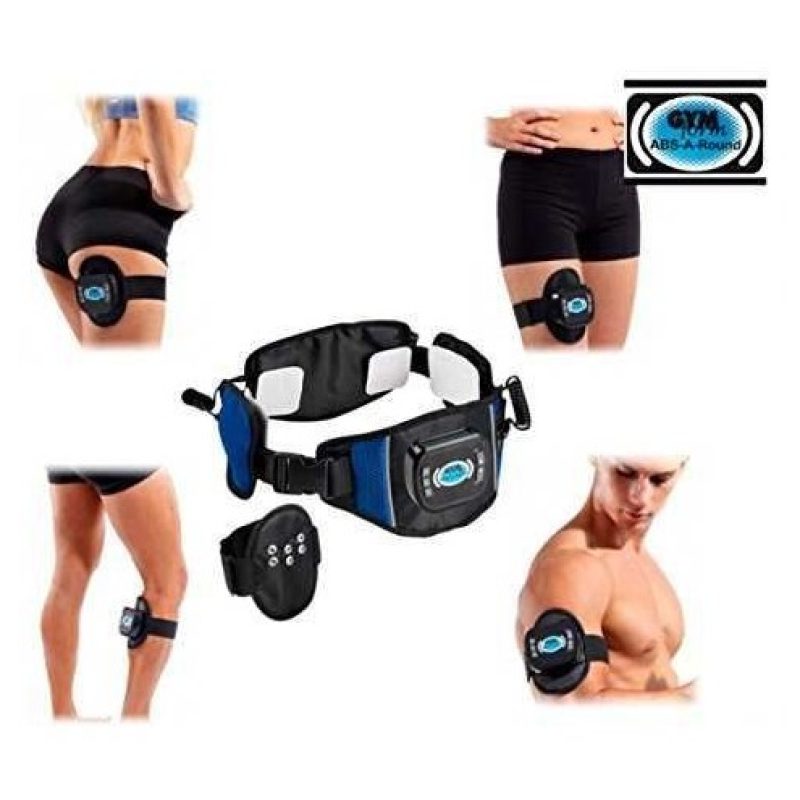 Cintura dimagrante fascia elettrostimolazione a batterie Gym Form Abs-a-round