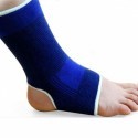 2x Fascia elastica per caviglia elasticizzato distorsioni contusioni blu piede
