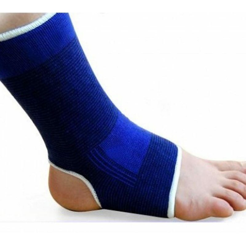 Iron 2x Fascia elastica per caviglia elasticizzato distorsioni cont...