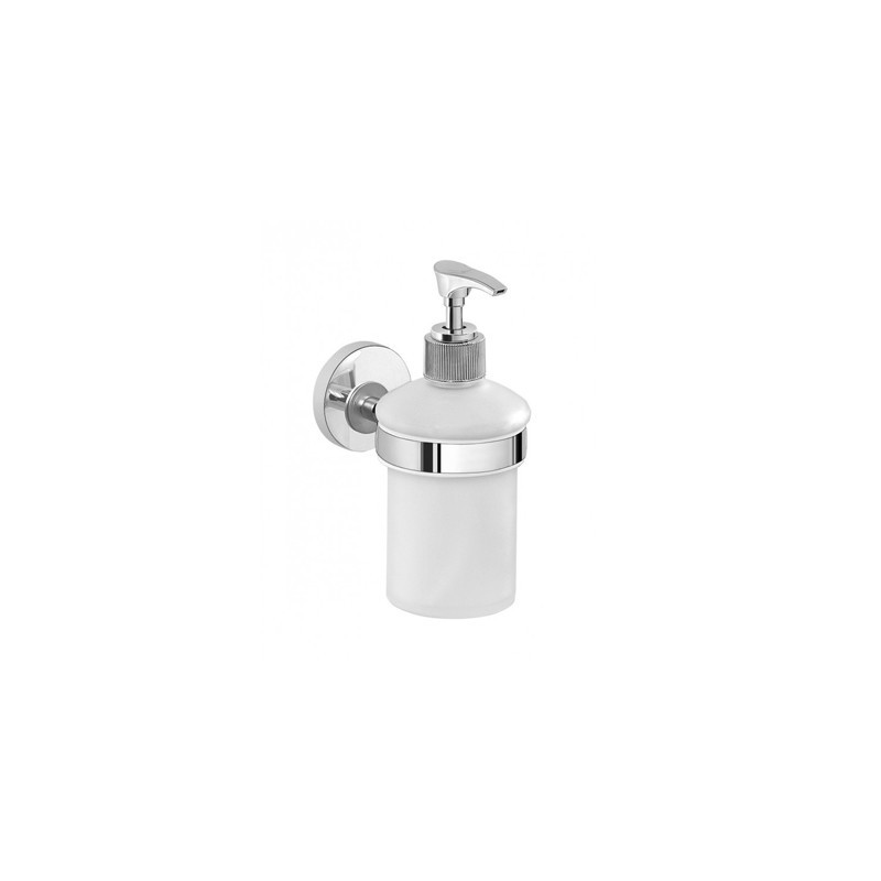 Dispenser dosa sapone portasapone liquido fissaggio a muro parete erogatore