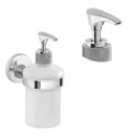 Dispenser dosa sapone portasapone liquido fissaggio a muro parete erogatore