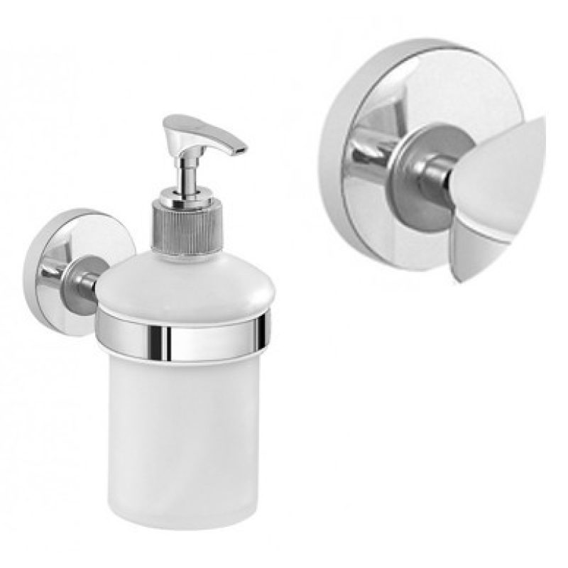 WeHome Dispenser dosa sapone portasapone liquido fissaggio a muro p...
