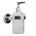 Dispenser dosa sapone portasapone liquido fissaggio a muro parete erogatore