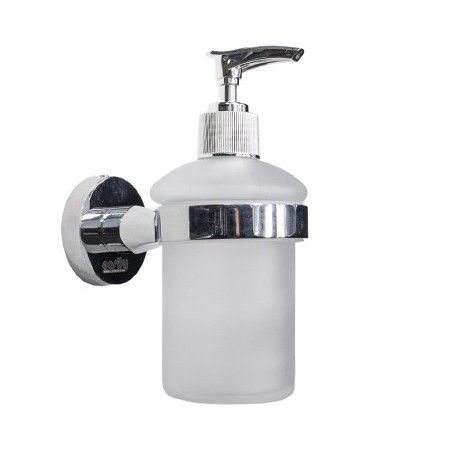 Dispenser dosa sapone portasapone liquido fissaggio a muro parete erogatore
