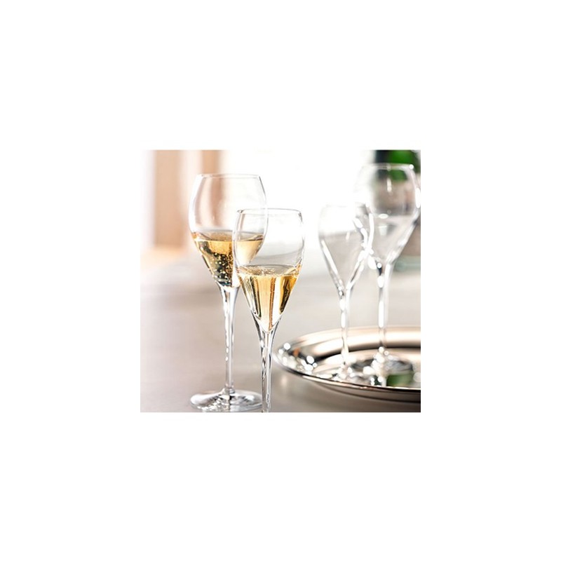 6x Set bicchieri per spumante vetro cristallino flute champagne 19 cl Luce 16 Rastal