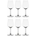6x Set bicchieri calici vino calice Rastal Carre' 53 cl vetro cristallino flute