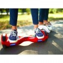 Hoverboard ruote 10 pollici scooter overboard elettrico 350W altoparlanti rosso
