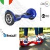 Generico Hoverboard ruote 10 pollici scooter overboard elettrico 35...