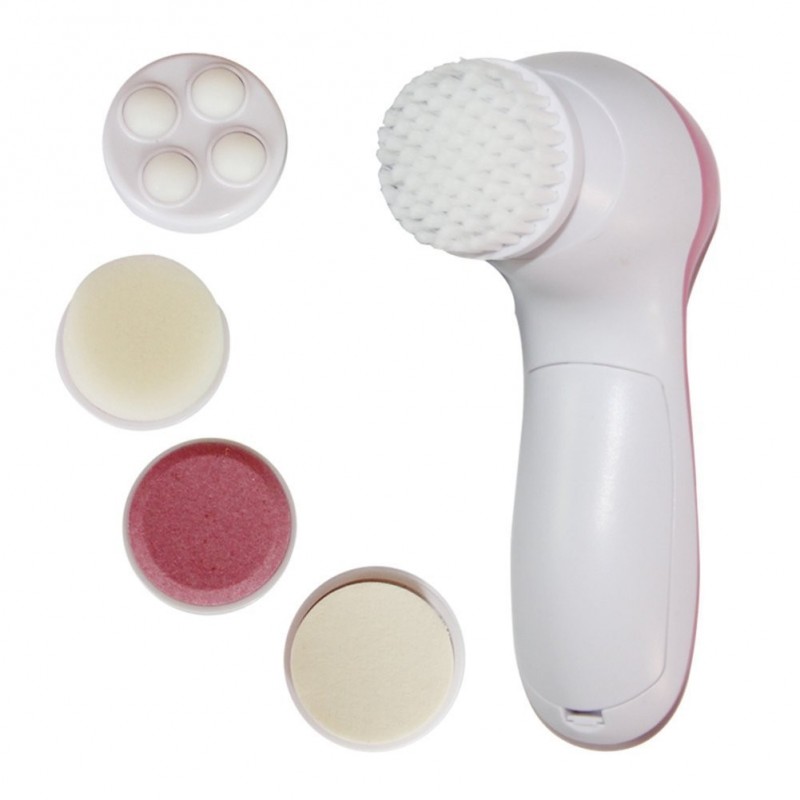 DOBO Spazzola elettrica per pulizia viso 5 in 1 spazzole massaggiat...
