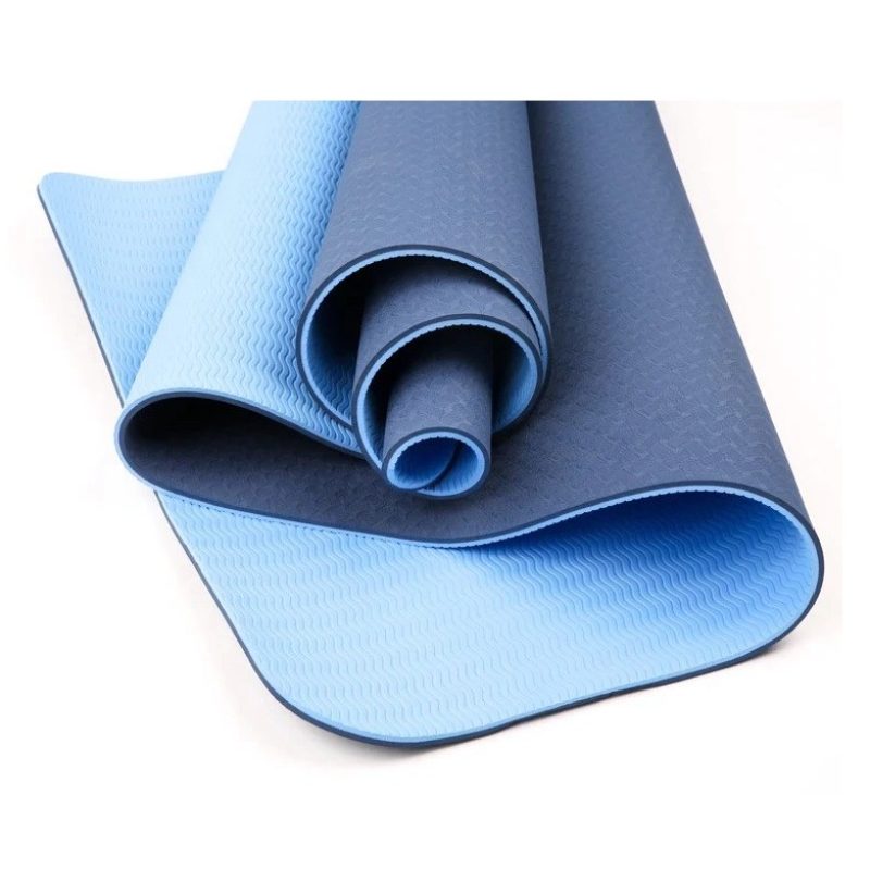 Generico Tappetini in TPE per yoga 61x175 Cm sport esercizi palestr...