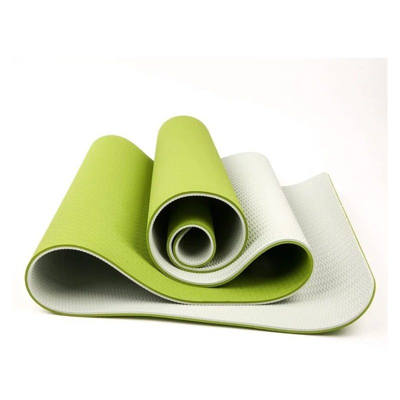 Generico Tappetini in TPE per yoga 61x175 Cm sport esercizi palestr...