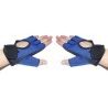 Iron 2 Guanti da ginnastica sport ciclismo blu palestra sollevament...