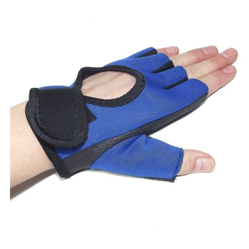 Iron 2 Guanti da ginnastica sport ciclismo blu palestra sollevament...