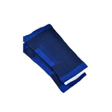 2x Fascia elastica per ginocchio ginocchiera tutore sport menisco blu infortuni