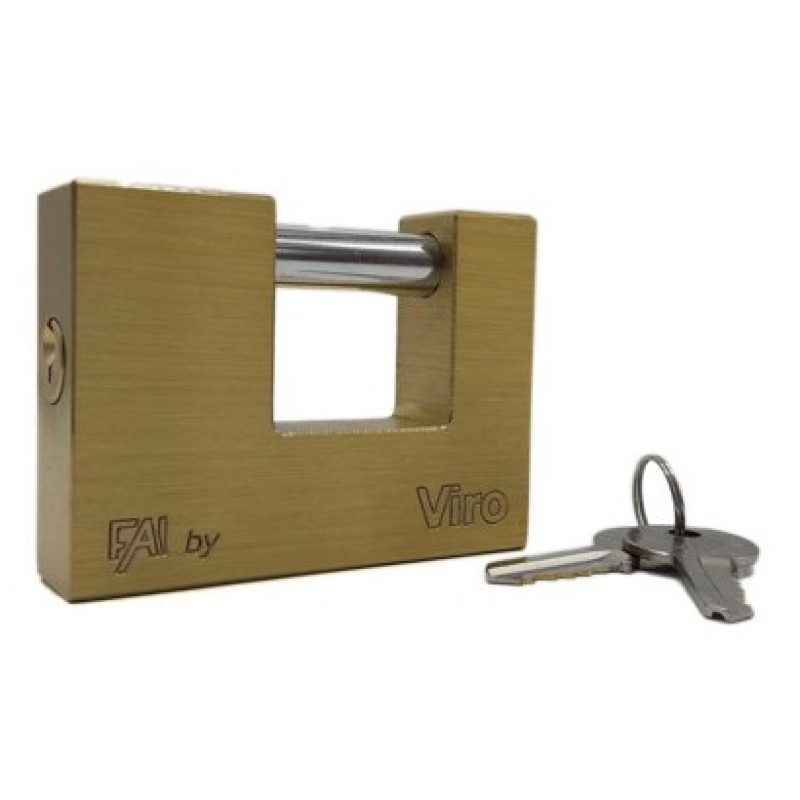 - Senza marca/Generico - Lucchetto in ottone massiccio antiscasso c...