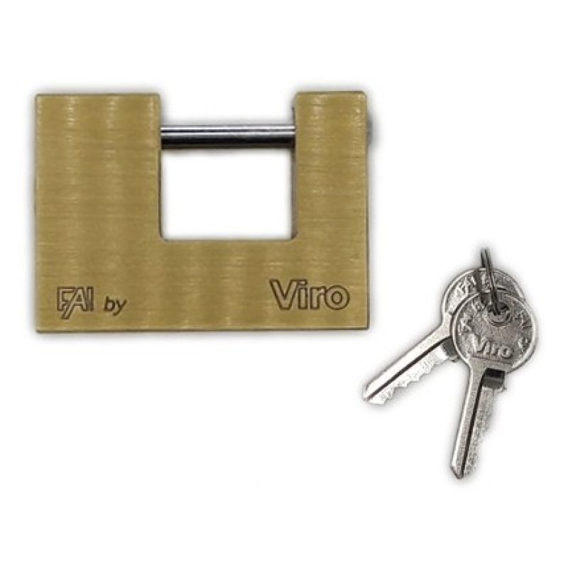 - Senza marca/Generico - Lucchetto in ottone massiccio antiscasso c...