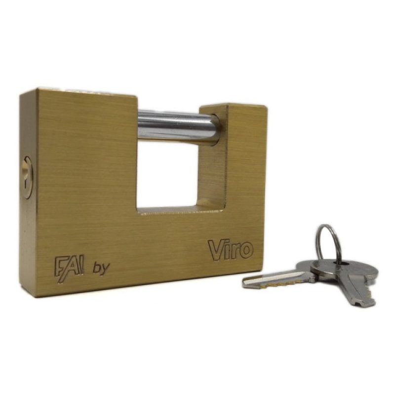 - Senza marca/Generico - Lucchetto in ottone massiccio antiscasso c...