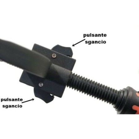 Strettoio morsetto morsa da falegname da 75mm manico pieghevole e sgancio rapido