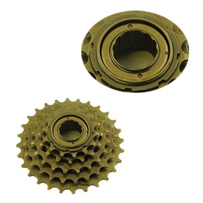 Iron Pignone 5 velocita bicicletta bici ruota libera ingranaggi att...