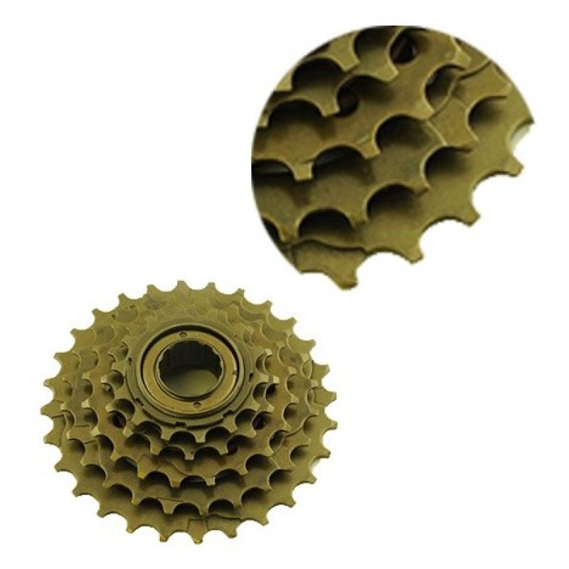 Iron Pignone 5 velocita bicicletta bici ruota libera ingranaggi att...