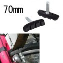 Pattini freni bici 70 mm freno bicicletta ciclismo frenata sicurezza cerchione