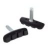 Iron Pattini freni bici 50 mm freno bicicletta ciclismo frenata sic...