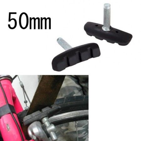 Pattini freni bici 50 mm freno bicicletta ciclismo frenata sicurezza cerchione